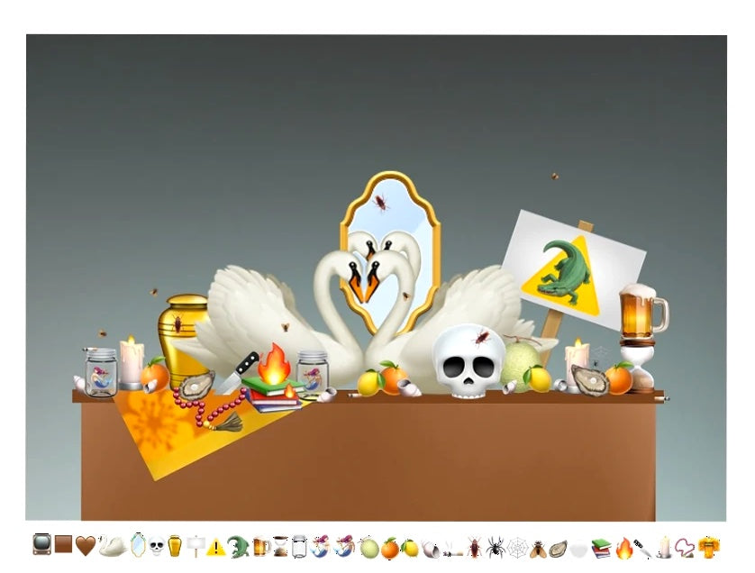 Florida Inspired Emoji Vanitas