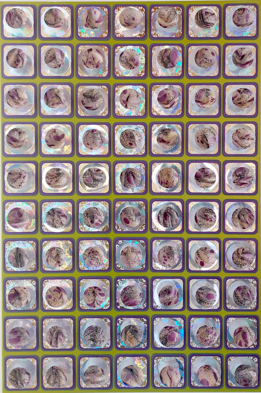O-O-O Purple Marble ** PICK UP OR LOCAL DELIVERY ONLY**