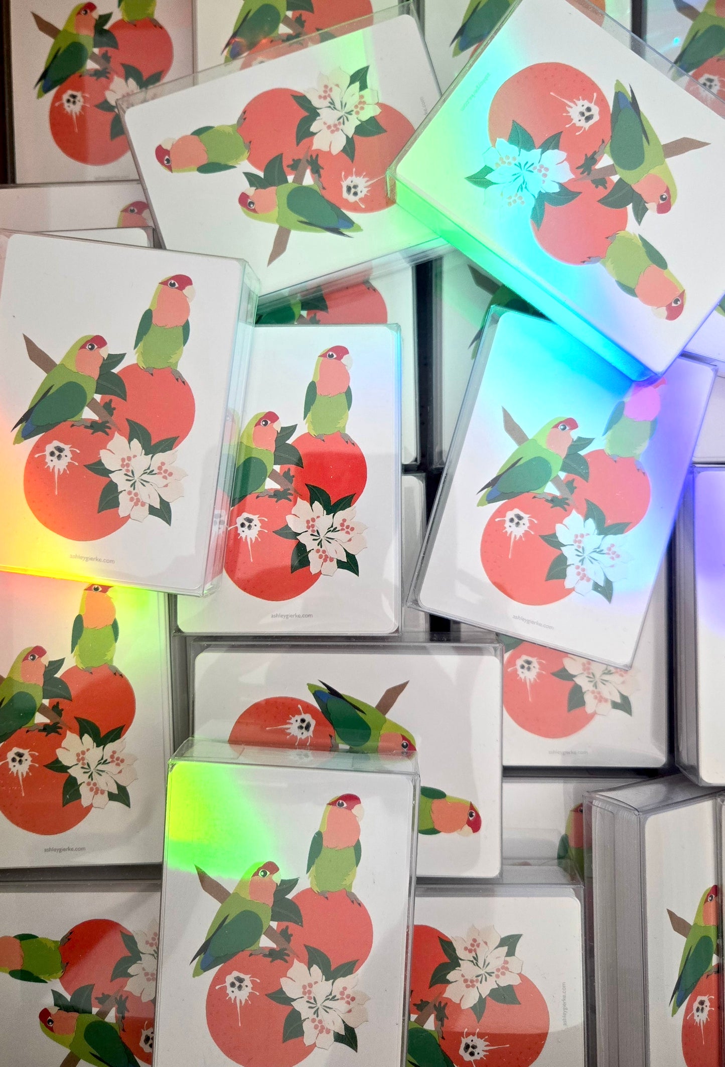 Florida Lovebird Playing Cards