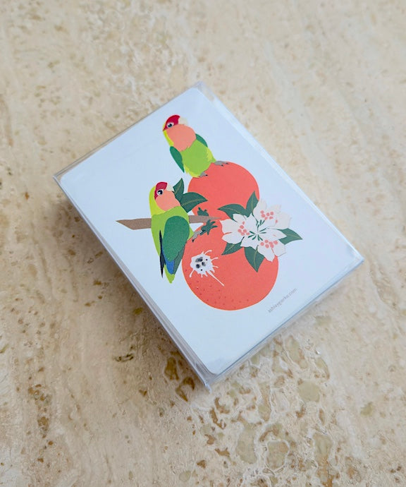 Florida Lovebird Playing Cards