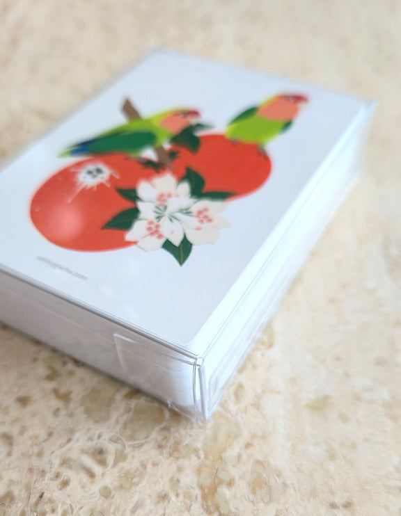 Florida Lovebird Playing Cards