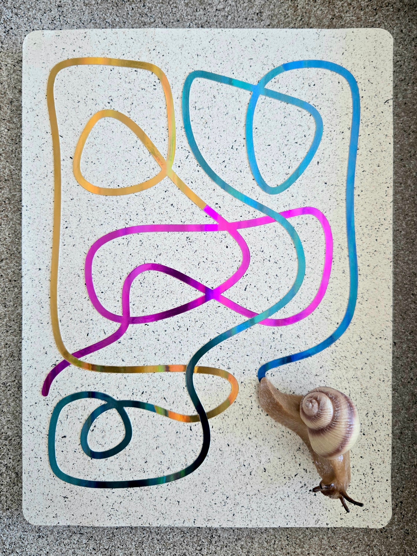 Snail Trail "An Abstract Expression"