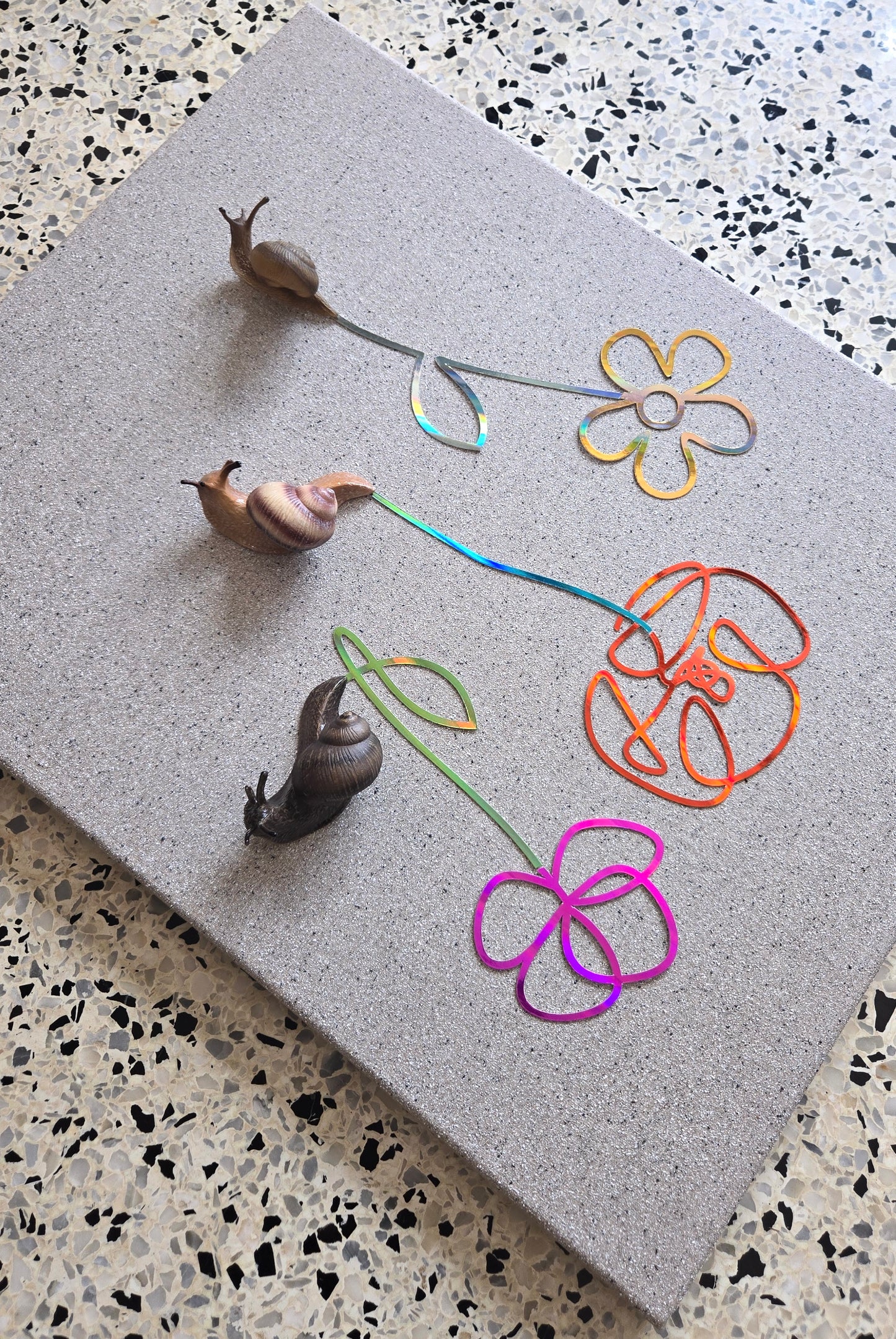 Snail Trail "Slow Alchemy" in Acrylic
