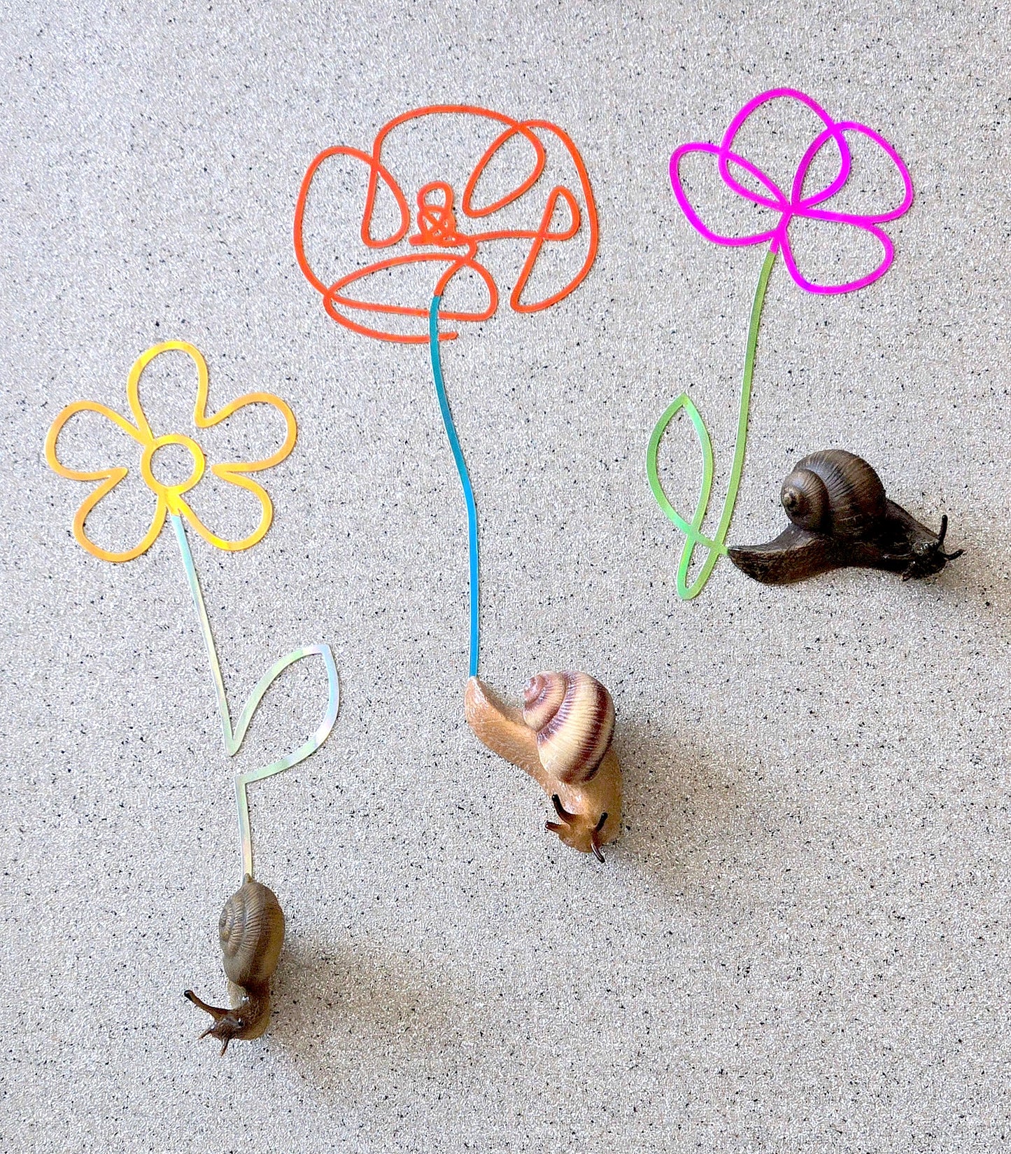 Snail Trail "Slow Alchemy" in Acrylic