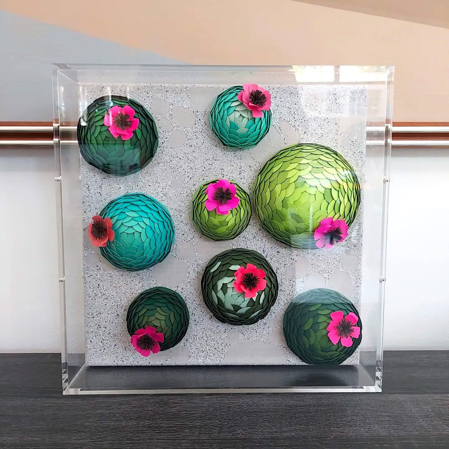 Paper Succulent Garden
