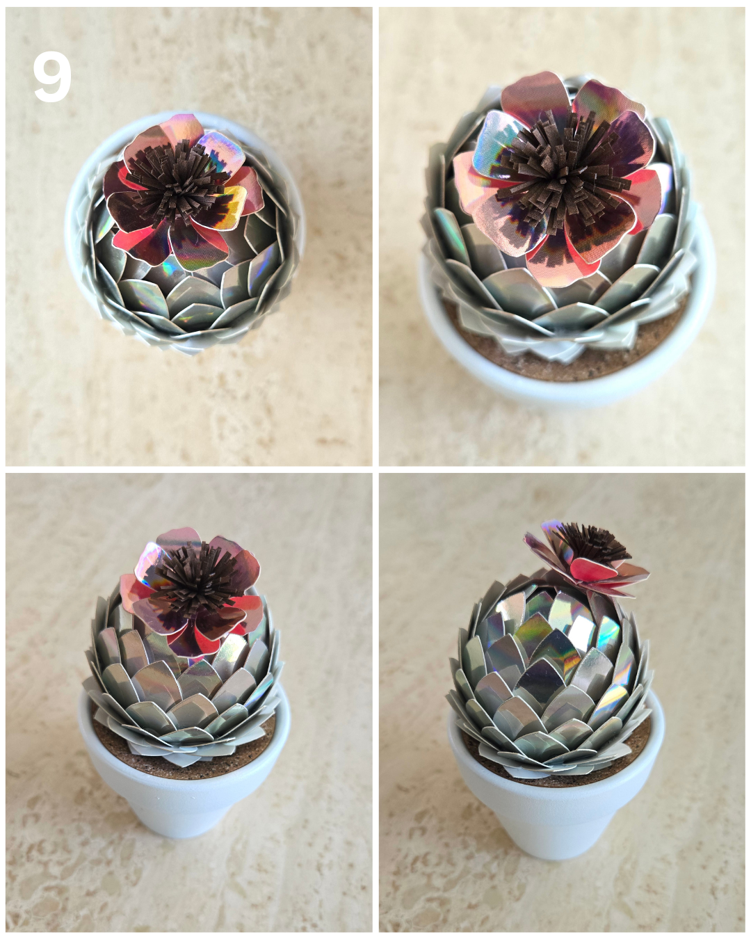 Potted Paper Cacti