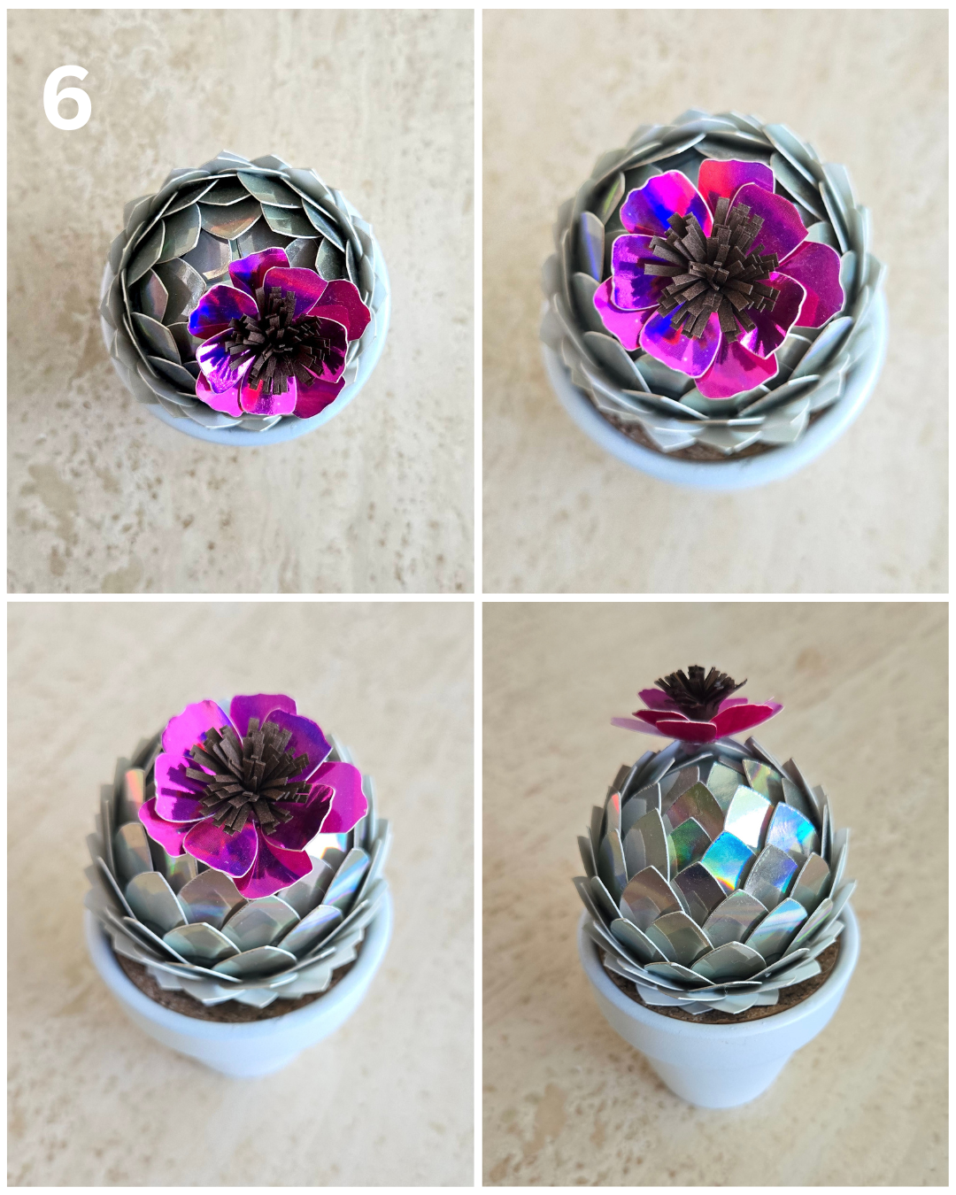 Potted Paper Cacti