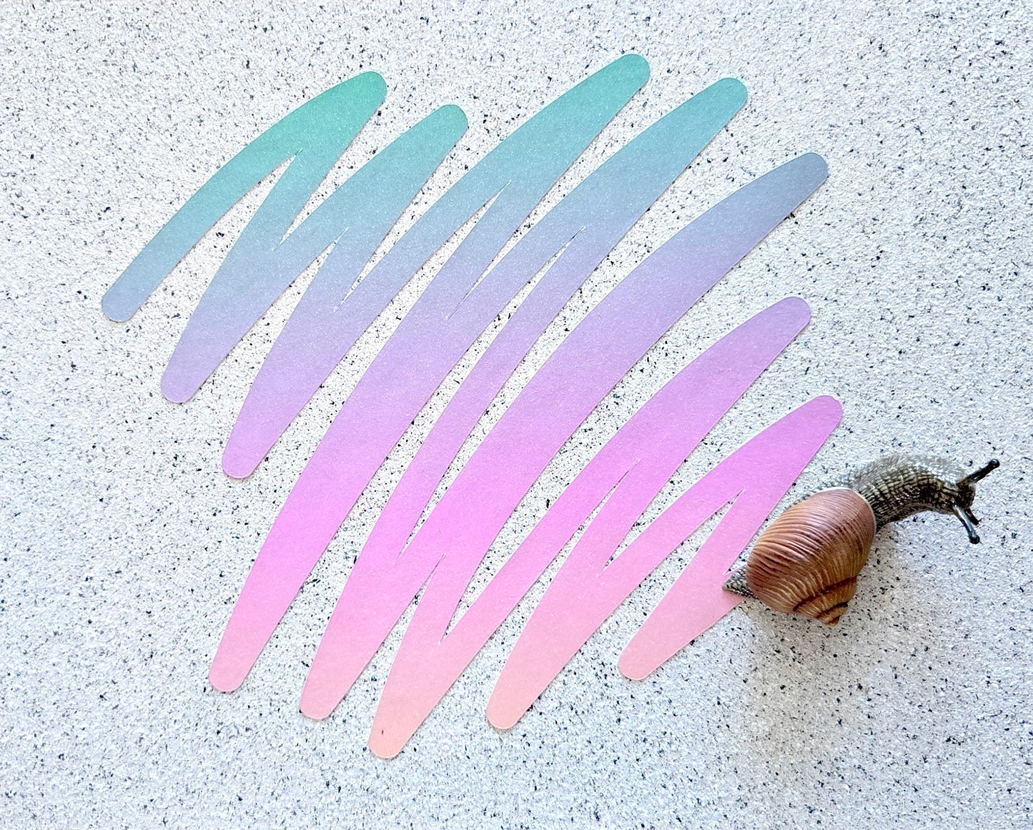 Snail Trail "Scribble" in Pastel Gradient